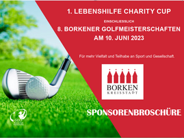Anmeldung zur 8. Borkener Golf-Stadtmeisterschaften