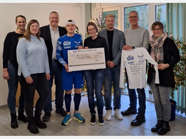 Spendenlauf in Heiden