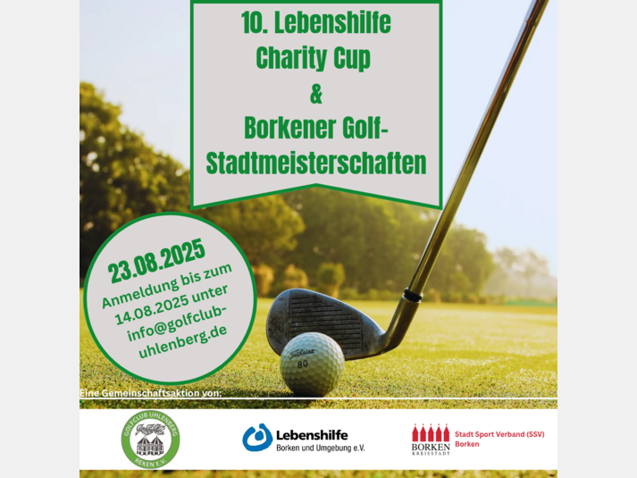 10. Lebenshilfe Charity Cup &amp; Borkener Stadtmeisterschaften
