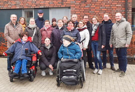Die Lebenshilfe Dorsten zu Besuch im IAW Raesfeld
