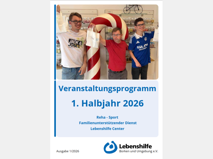 Neues Programmheft 1. Halbjahr 2026