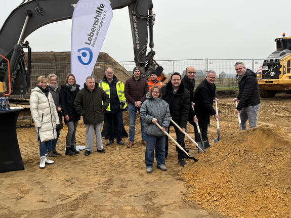 Spatenstich in Raesfeld
